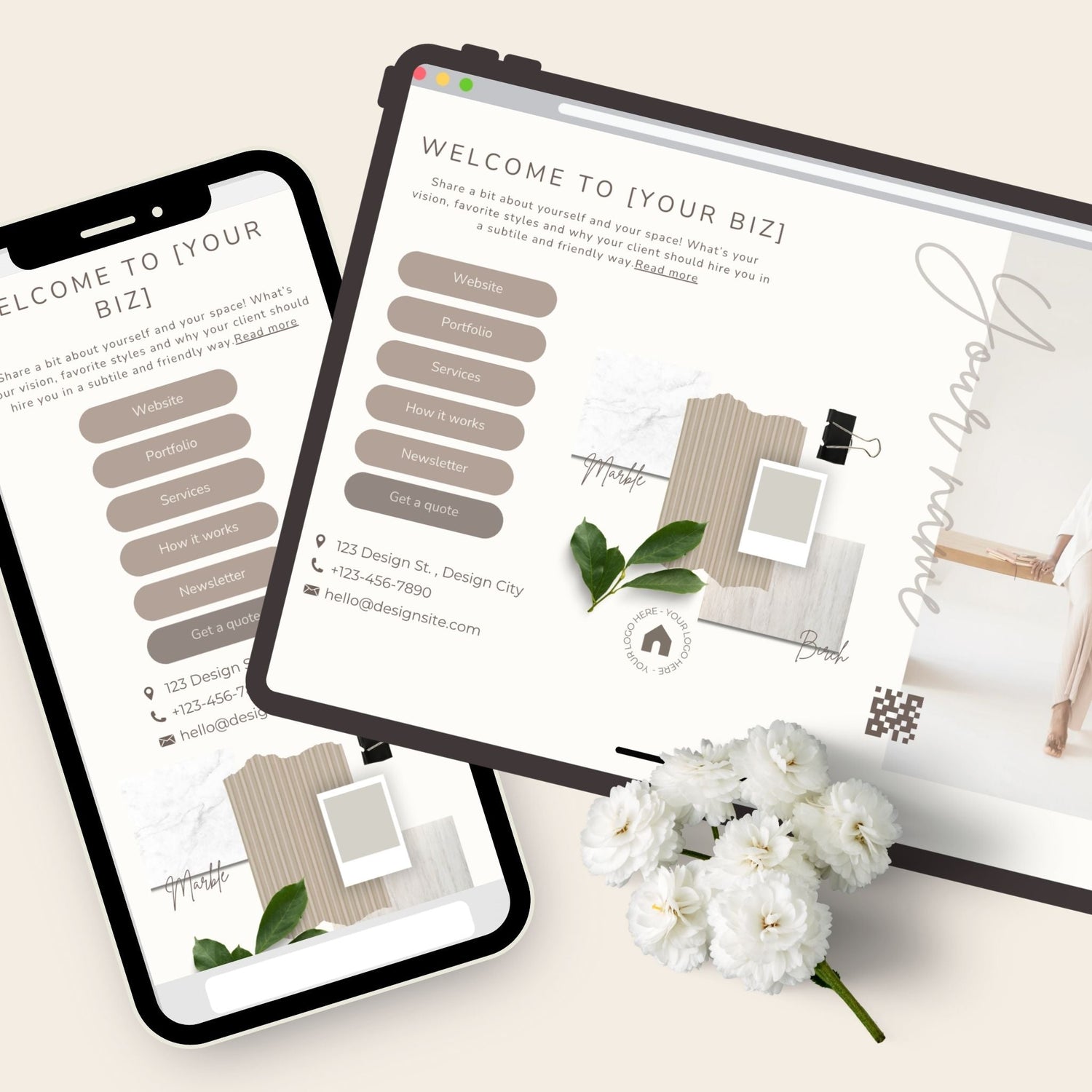 Canva Web Design Templates